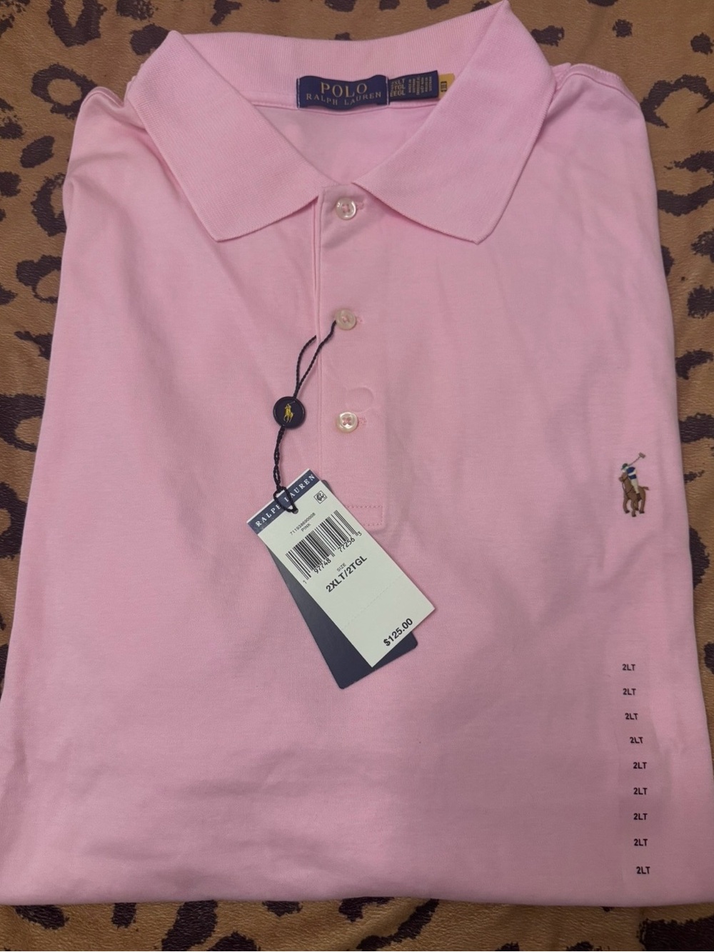 Polo by Ralph Lauren Light Pink Men's Short-Sleeve Polo